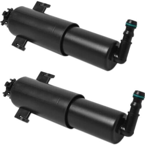 2 Pcs Headlight Washer Nozzle Pump Headlight Cleaning Sprinkler Headlight Sprinkler Front Left/Right 61677179311 For Bmw 3 Serie