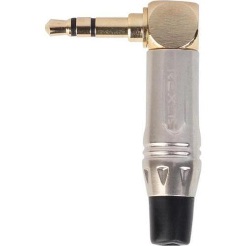 3.5mm Jack Female Stereo Right Angle Male Plug Audio Headphone Soldering Connector for speakers, microphones, phones