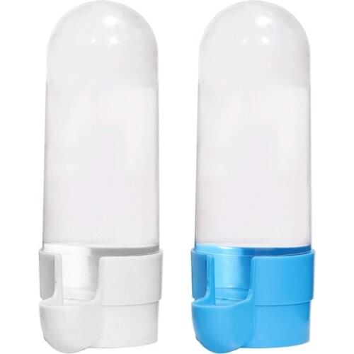 Parrot Feeder Waterer Parakeet Water Dispenser No Mess Cockatiel Cage Accessories Automatic Feeding Supplies for Budgies