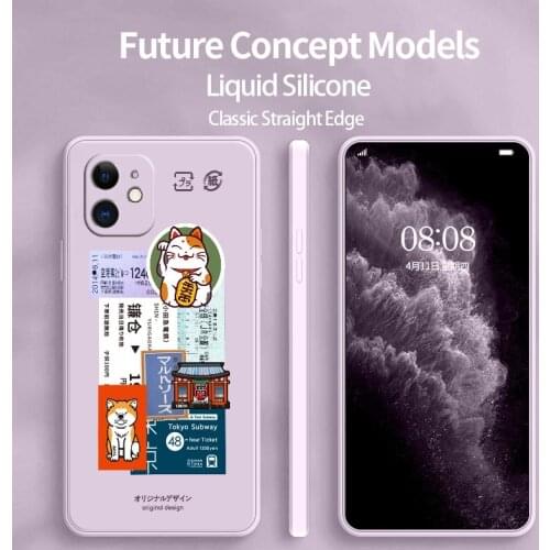 Well Behaved Dog Phone Case For iPhone 12 11 Pro Max X XS XR XSMAX SE2020 8 8Plus 7 7Plus 6 6S Plus Liquid Silicone Cover