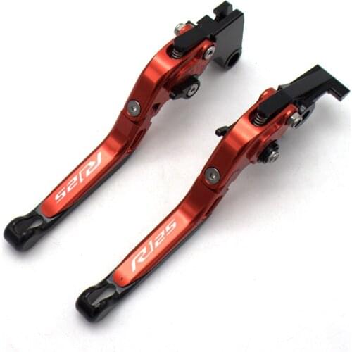 For YAMAHA YZFR125 YZF R125 2012 2013 CNC Motorcycle Foldable Extending Brake Clutch Lever