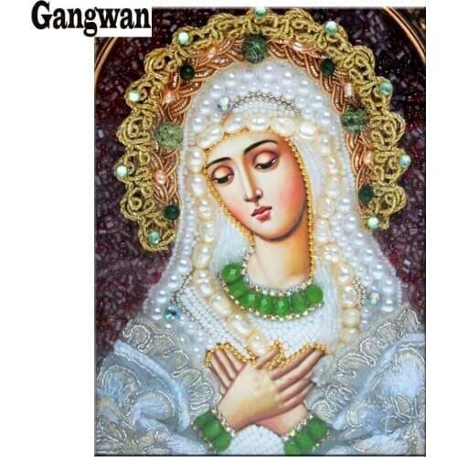 Religious icon diamond embroidery Madonna diamond almazayka picture diamond painting sale cross stitch home decorative mosaic