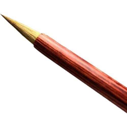 Chinese Wolf Hair Calligraphy Brushes 3pcs Huzhou Weasel Hair Regular Script Student Calligraphy Practice Brush Pen Tinta China