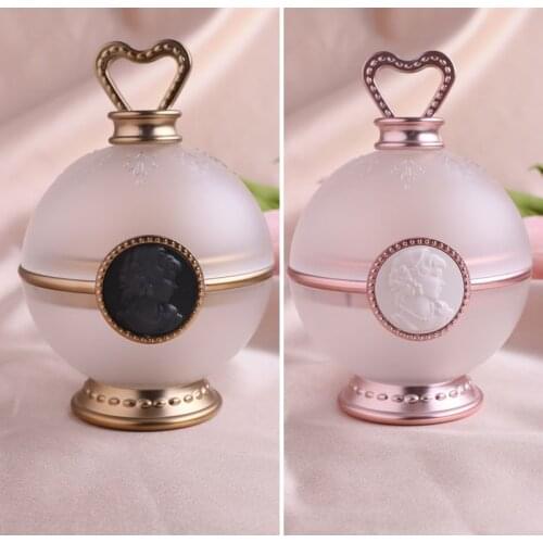 LesM Laduree Cheek Pot for Face Color Roses - Rose Gold & Gold (A pot only) - Beauty Makeup Container Cosmetic Organizer