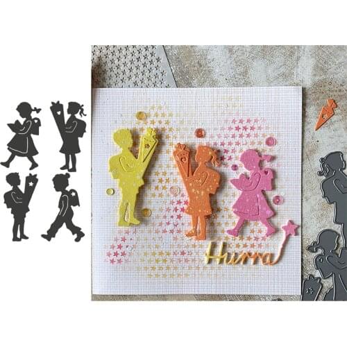 Celebrating boys girls metal cutting dies words mold new 2019 Scrapbook cards making paper craft knife mould blade punch