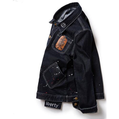 Jacket men jackets 8XL jeans outerwear man casual denim jackets slim autumn and spring thin coat mens clothing tops