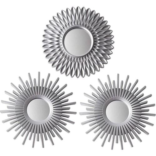 Mirrors for Wall Pack of 3 - Wall Mirrors for Room Decor & Home Decor Mirrors for Wall Decor Decorative Mirrors