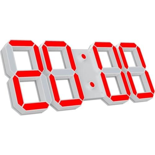 Wall Clock Smart Living Room Bluetooth Electronic Led Digital Multi Function Hollow Type