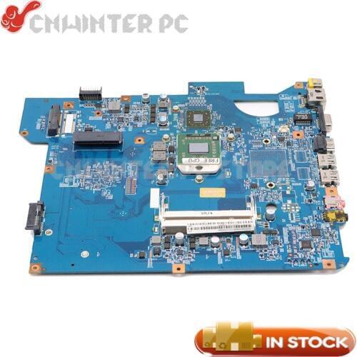 NOKOTION MBWDJ01001 48.4BX04.01M For Gateway NV52 Laptop Motherboard Socket S1 DDR2 Free CPU
