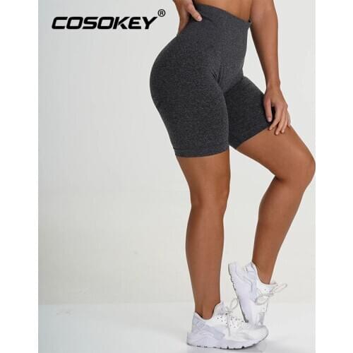 Slim Fit High Waist Yoga Pants Sport Shorts for Women Hip Push Up Fitness Running Energy Seamless Gym Leggings shorts feminino