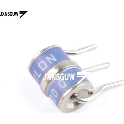 20PCS Original Discharge tube 3R600TB-8 600V 10KA Straight plug 3 feet Ceramic gas discharge tube 3R600TB8 volume 8*10mm