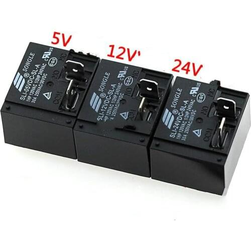 2pcs Relay Sli-05 12 24vdc-sl-a T93 One Set Normally Open 4-pin 30A 2160