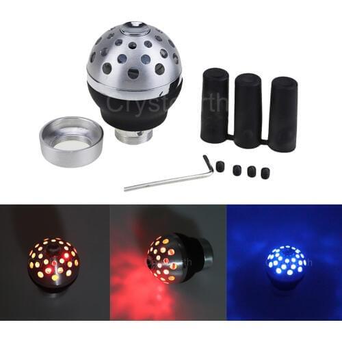 Universal LED Light Car Auto SUV Manual 5 6 Speed Gear Shift Knob Shifter Lever Stick For Honda Toyota Ford Audi Hyundai