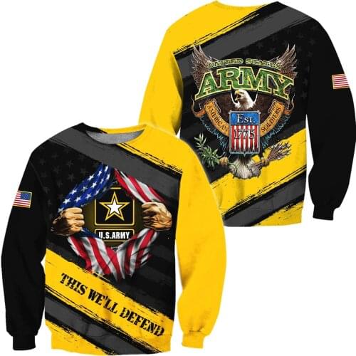 USA Army flag 3D All Print Plus Hoodie Man Women Harajuku Outwear Zipper Pullover Sweatshirt Casual Unisex Jacket