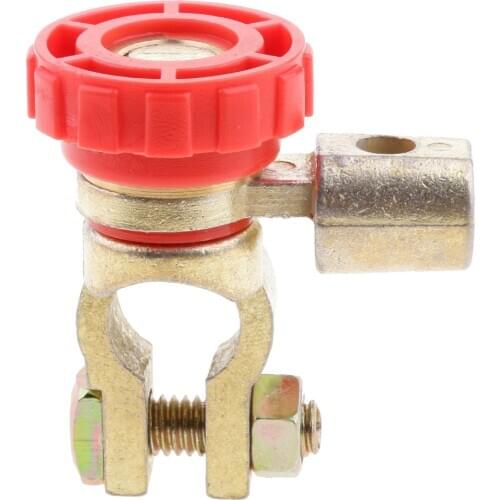 Universal Quick Cut Off Switch Disconnect Quick Release Shut Off Battery Disconnect Isolator Terminal 12V / 24V Car Boat Camper