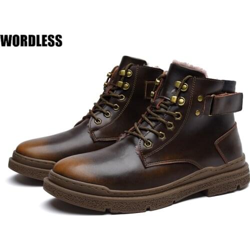 Мужские классические ботинки WORDLESS China At AliExpress