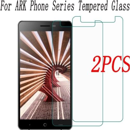 2PCS 9H Tempered Glass for Ark Benefit M8 S502 S503 M506 M505 Elf S8 M502 S403 Note1 Protective Film Screen Protector cover