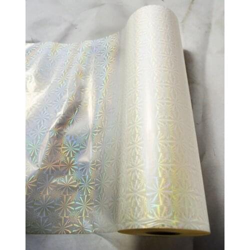 1 Roll Laser Snow Laminating Film 12.5"X656' (0.32x200M) Hot Thermal Laminating Film Glue-based