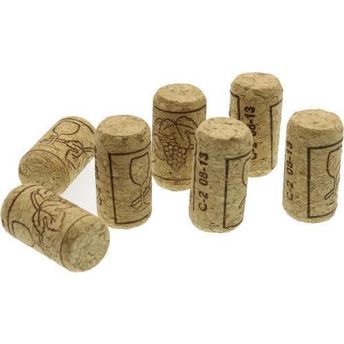 100pcs Wine Cork Reusable Creative Functional Portable Sealing Wine Cork Wine Bottle Cover for Bottles Wine