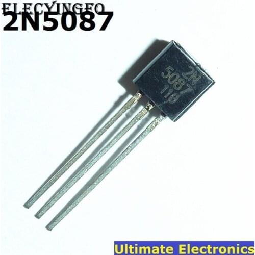 50pcs 2N5087 TO-92 PNP General Purpose Transistor