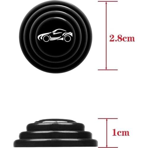 Car Door Protection Stickers Door Shock Absorber Self Adhesive Collision Avoidance Soundproof Seal Sticker High Strength 8PCS