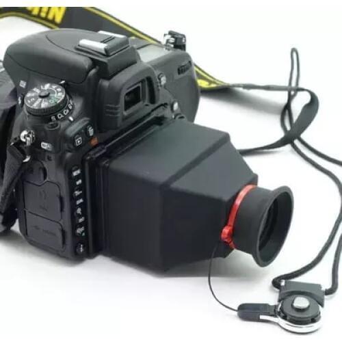 Hot Sale! New Durable 3 inch 3.2 inch LCD Viewfinder 3X Magnifier Accessory for DSLR Mirrorless Cameras Viewfinder Sun shade