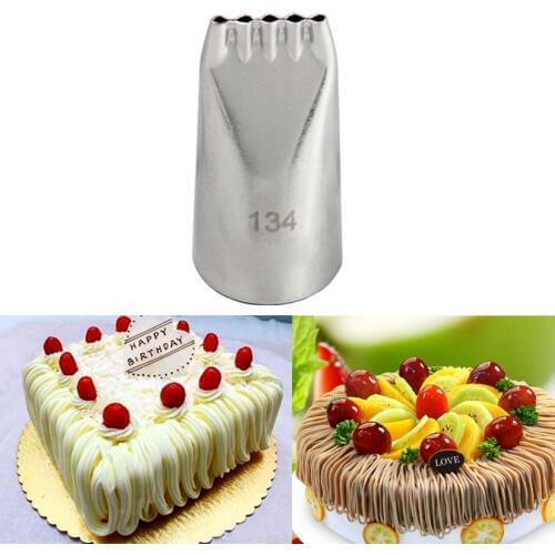 134# Multi-Opening Tips Icing Piping Nozzles Cake Decorating Pastry Tip Sets Cupcake Tools Bakeware