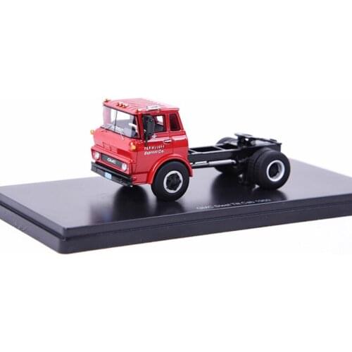 Diecast Model Car 1/64 Steel Tilt Cab 1960 Truck Head Trailer Classic Collection Decoration Display Gift Boy Toy Hot Toys