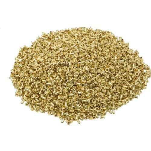 500 Pcs Beekeeping Tools Italian Bee Beehive Nest Box Threading Hole Bees Nest Box Nest Foundation Copper Eye Hive Copper Eyes