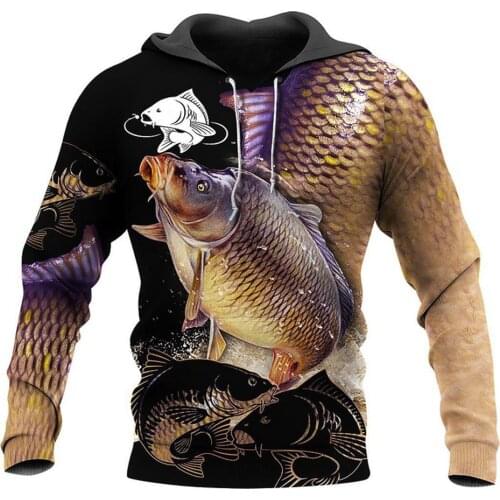 Fishing 3D Printed Mens Hoodies Harajuku Streetwear Autumn Hooded Sweatshirt Unisex Casual Jacket Tracksuits TD111555888