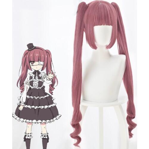 Anime Dropkick On My Devil Cosplay Wigs Yurine Hanazono Cosplay Heat Resistant Synthetic Wig Hair Halloween Carnival Party