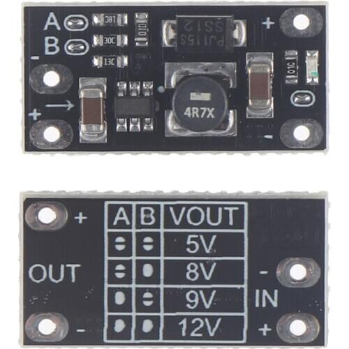 Mini DC-DC Boost Step Up Converter 3.7V to 12V Voltage Regulator PCB Board Module can set 5V/ 8V/ 9V/12V