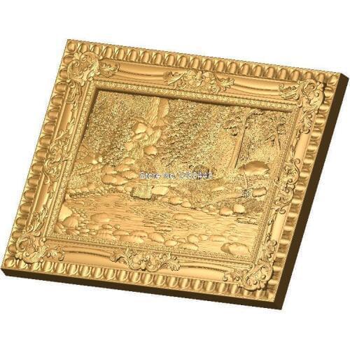 Les_bear 3D model relief figure STL format 3d model relief for cnc in STL file format