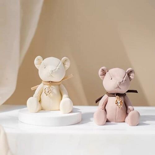 Cute Bear Silicone Molds Plaster Scented Disffuser Stone Mold Candle Mold Soap Mold 3D Bear Plaster Crafts Mold