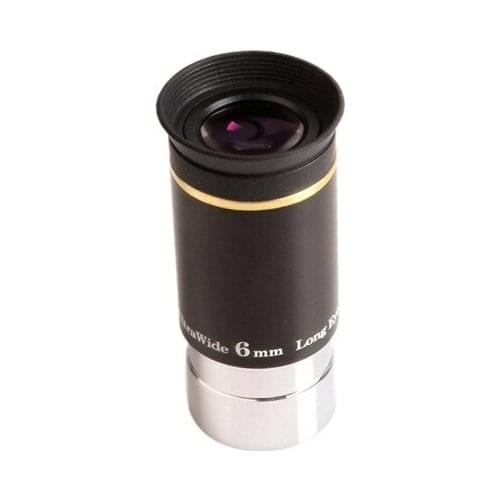 Ultra-wide angle 66 degree UW6mm high-power eyepiece for planetary observation HD portable astronomical telescope accessories