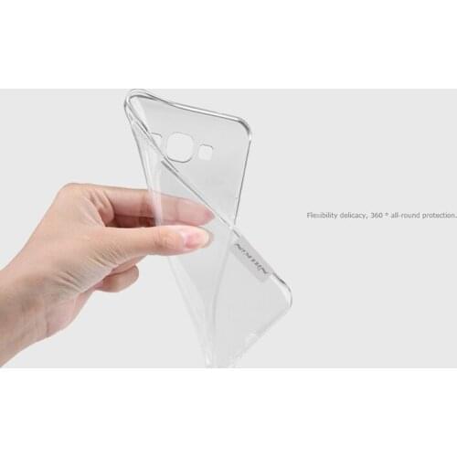 NILLKIN Ultra Thin Transparent Nature TPU Case For Samsung Galaxy A8/A8000 (5.7inch) S Line Clear TPU Hard Soft Back Case