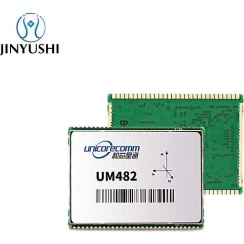 Unicorecomm UM482 high precision GNSS RTK module GPS L1 L2 GLONASS L1 L2 Galileo E1/E5a/E5b QZSS support Dual antenna