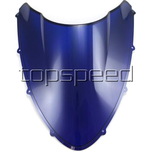 Motorcycle Windshield Windscreen For Ducati 848 1098 1198 Blue