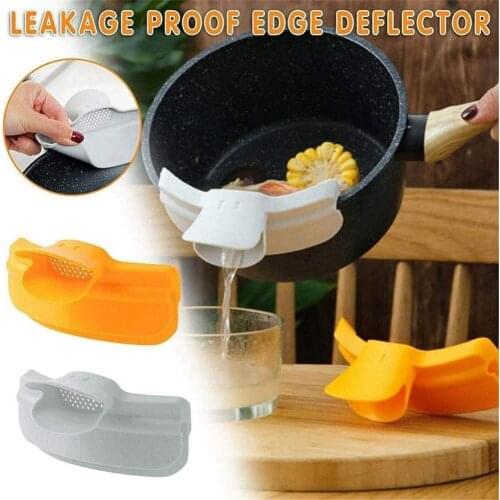 Funnel Anti-Spill Anti-deformation TPR Edge Deflector Edge Deflector for Kitchen Specialty Tools