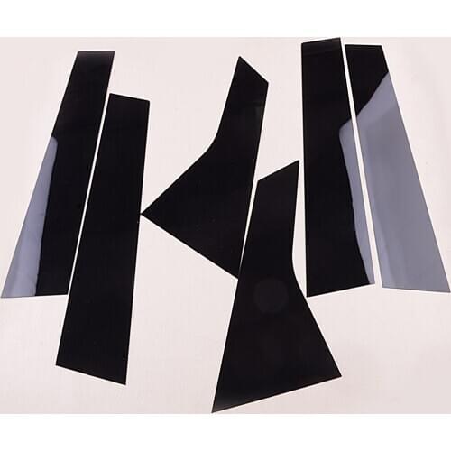 1 Set Car Window Center Pillar Post Cover Trim Decoration Fit For Honda Accord 2018 2019 2020