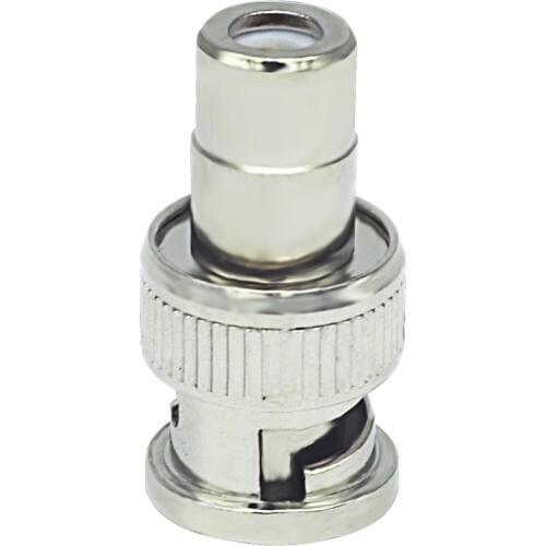 10pcs BNC Male Plug To RCA Female Jack Adapter Connector Coaxial CCTV Durable