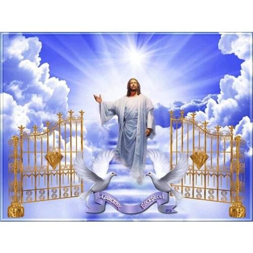 5D DIY Full Round/Square Diamond Painting Religion Jesus 3D Embroidery Cross Stitch Rhinestone Mosaic Home Decor Gift Yy96