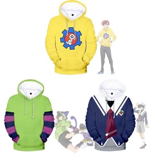 Anime SK8 the Infinity Hoodies Plus Size Langa Hasegawa Cosplay Costume Reki Kyan Miya Chinen Skateboard Sweater Sportwear