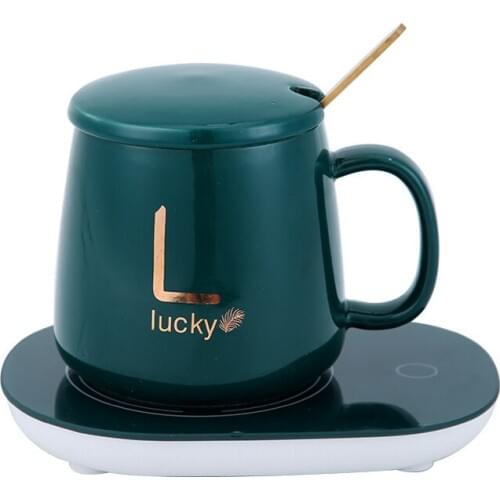 55 Degree Constant Temperature Cup Office Home Coffee Mug Warmer Smart Thermostatic Coasters Mugs and Warmer Pad Heater