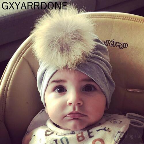 Baby Velvet Hat In Kids Baby Turban Hat Bowknot Pom Children Winter Baby Hats for Girls Baby Beanie Turban Cap Czapki Dla Dzieci