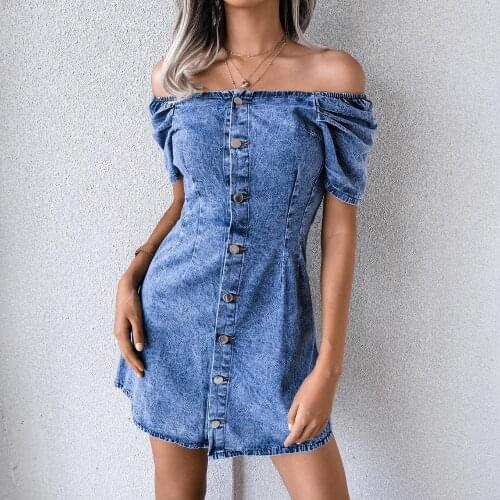 Джинсовые летние платья Foridol China At AliExpress