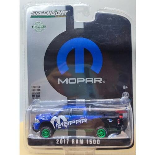 1/64 GreenLight 2017 Ram 1500 MOPAR Off-road Green edition mopar Collection of die-cast alloy car models