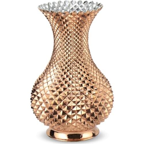 Morya European Antique Beauty Copper Vase Figurines Floral Statue Ornament Home Furnishing Decoration Craft American Wedding