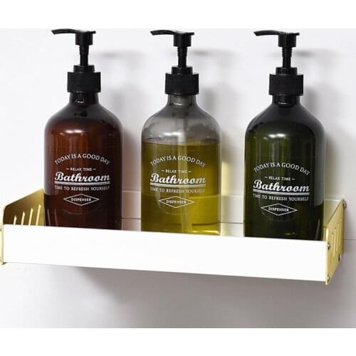 Soap Dispenser Bottle Refillable Shampoo Shower Gel Bottle Bathroom Multi-purpose Liquid Storage Container 500ml