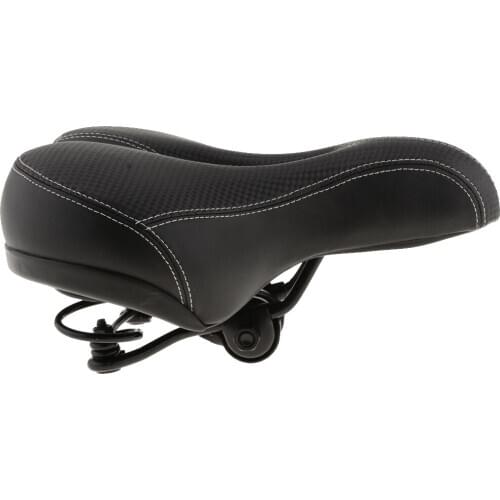 Bike Seat Padded Saddle for Men and Women, Comfortable Bicycle Seat for MTB Mountain Road Bike Cycling Riding Racing